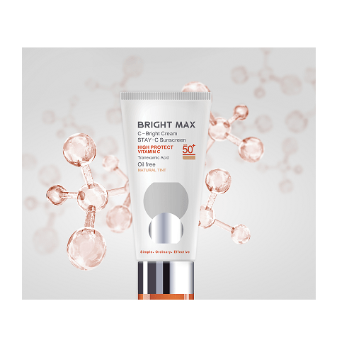 BRIGHT MAX کرم ضدآفتاب فاقدچربی