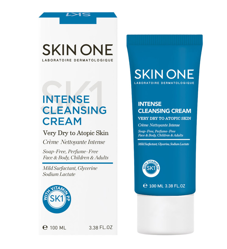 اسکین وان کرم پاک کننده صورت وبدن 100ml