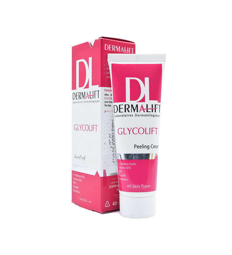 درمالیفت گلیکولیفت کرم لایه بردار مناسب انواع پوست 40ML