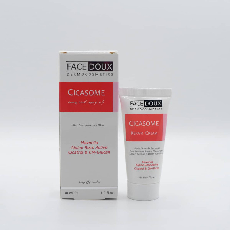 فیس دوکس سیکازوم کرم ترمیم کننده پوست مناسب انواع پوست 30ML