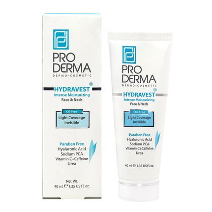 پرودرما هیدراوست کرم مرطوب کننده قوی مناسب پوست صورت و گردن فاقدچربی و رنگ 40ML