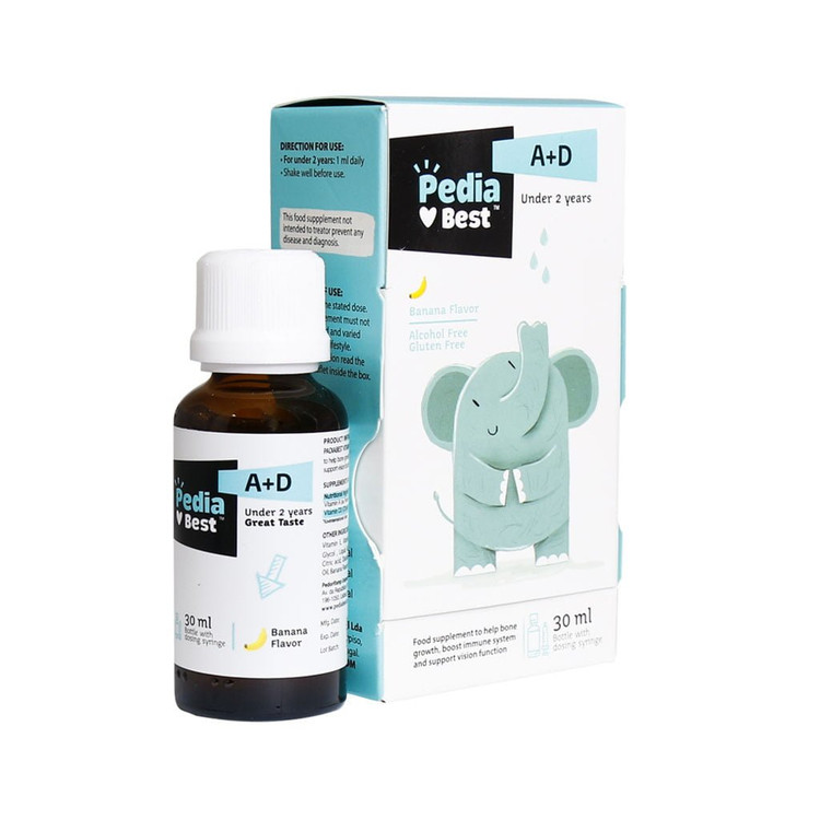 پدیابست قطره آ+د مکمل غذایی 30ML
