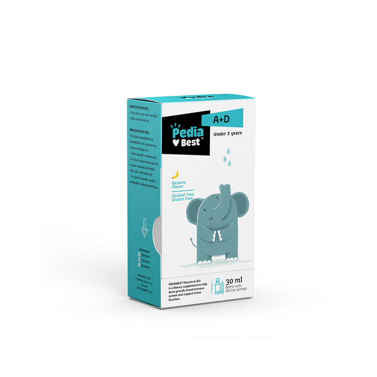 پدیابست قطره آ+د مکمل غذایی 30ML