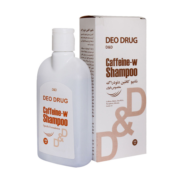دئودراگ شامپو کافئین مخصوص بانوان 200ML