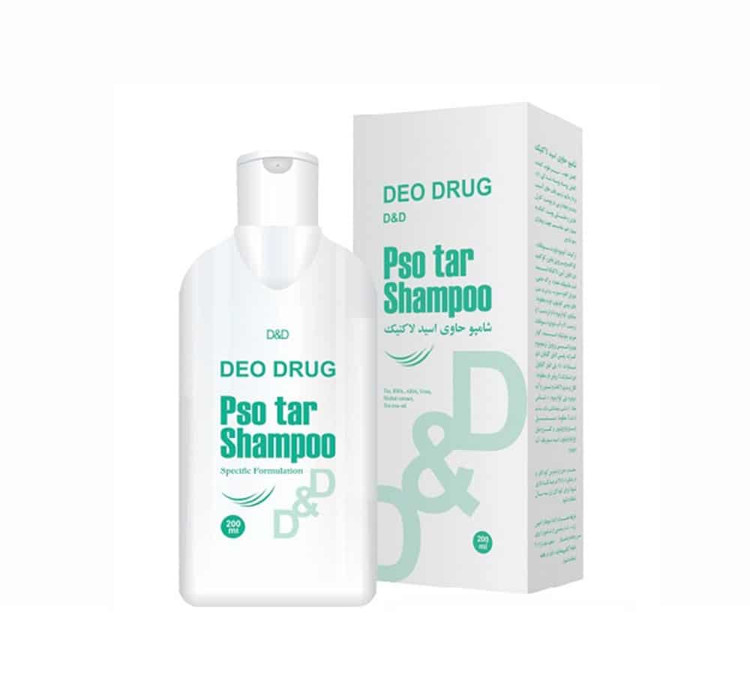 دئودراگ شامپو اسید لاکتیک پسوتار 200ML