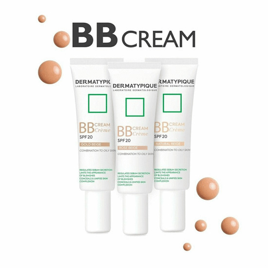 درماتیپیک بی بی کرم SPF 20 پوست چرب 30ML