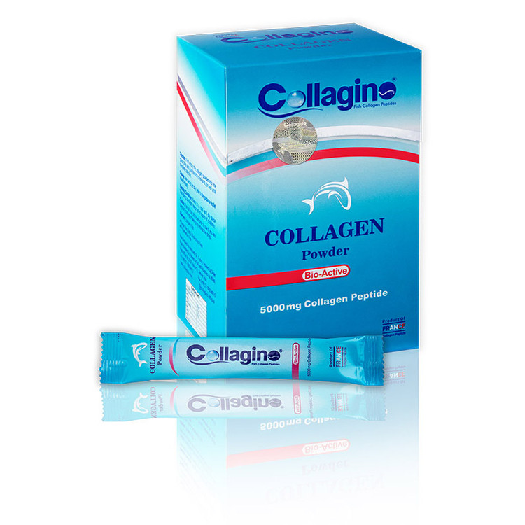 کلاژینو پودر کلاژن 5000mg بسته حاوی 30 عدد ساشه