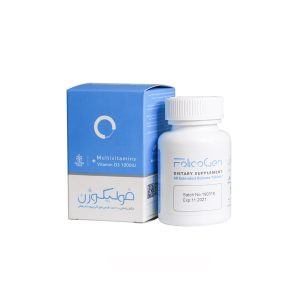 اروند فارمد قرص خوراکی پیوسته رهش فولیکوژن60 عددی