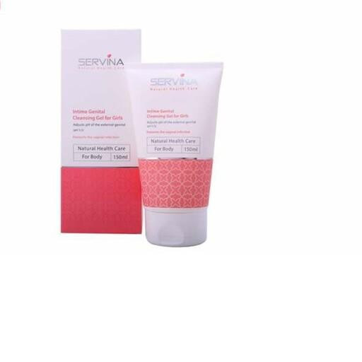 سروینا ژل بهداشتی دوشیزگان پیشگیری از عفونت 150ML