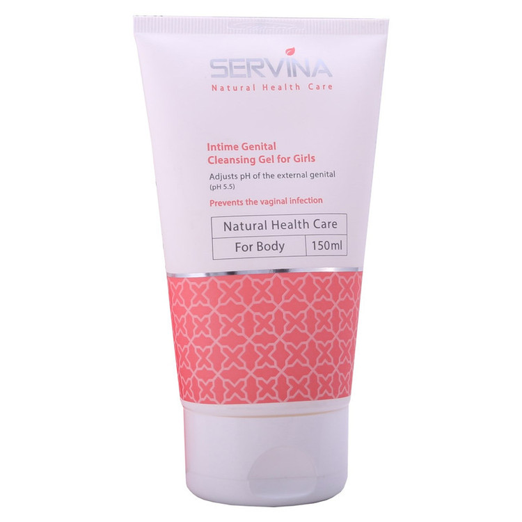 سروینا ژل بهداشتی دوشیزگان پیشگیری از عفونت 150ML