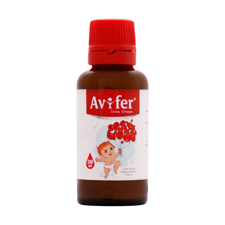 آویفر قطره آهن آویزومال 15میلی گرم 30ml