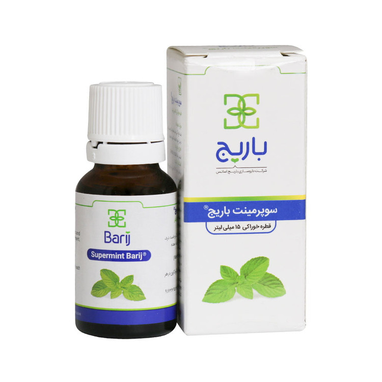 باریج اسانس قطره خوراکی سوپرمینت 15 میلی لیتر
