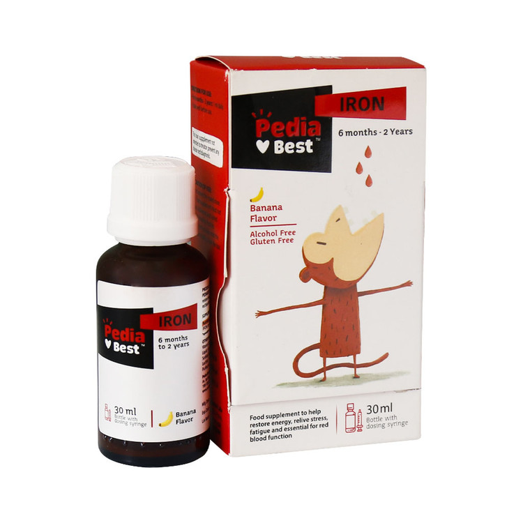 پدیابست قطره خوراکی آهن 7میلی گرمی 30ML