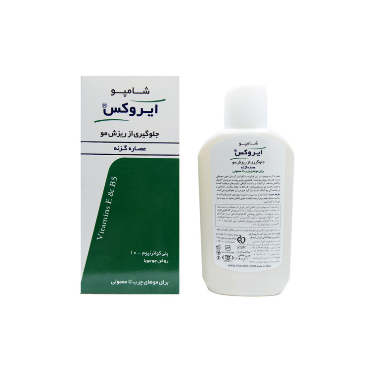 ایروکس شامپو ضدریزش موی گزنه 200ML