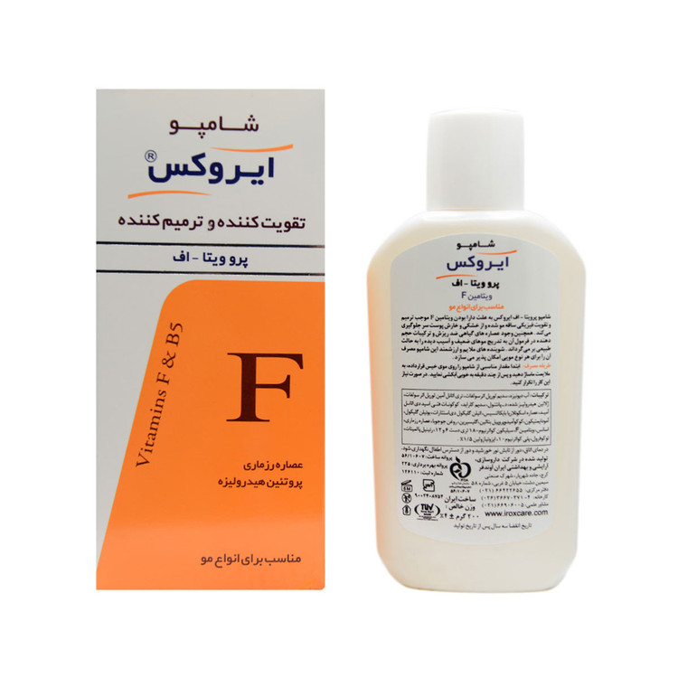 ایروکس شامپو پروویتا اف تقویت کننده موهای ضعیف وشکننده 200GR