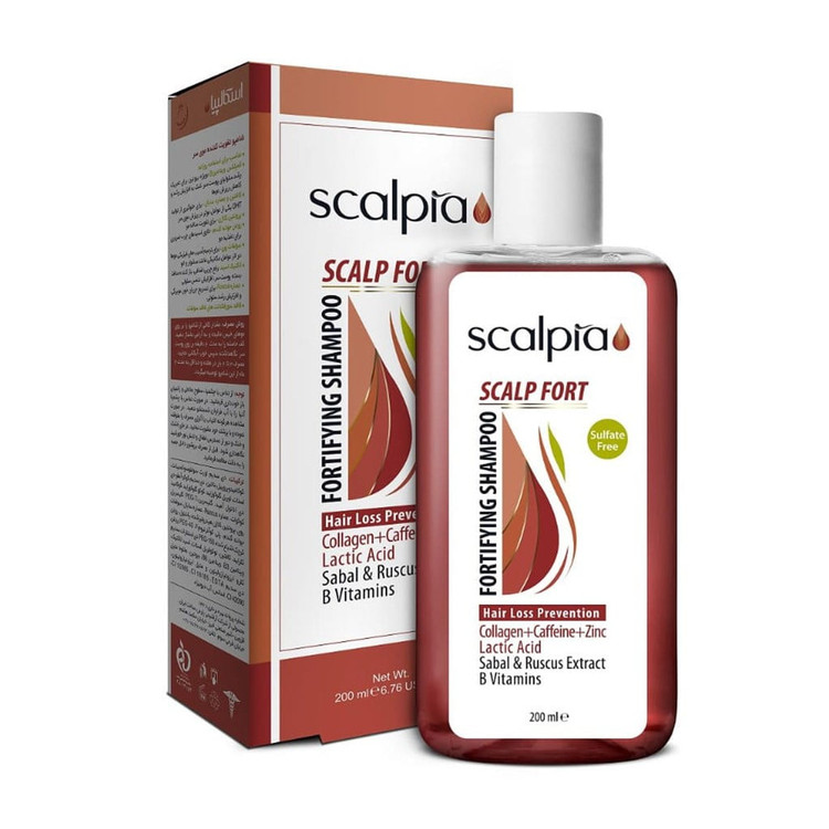 اسکالپیا شامپو تقویت کننده موی سر اسکالپ فورت 200ML