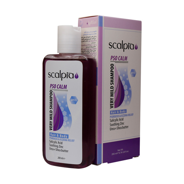 اسکالپیا شامپو سر و بدن بسیار ملایم پوست های حساس 200ML