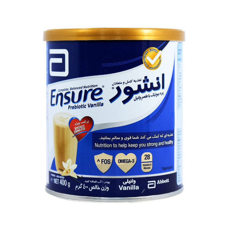 انشور ابووت با طعم وانیل مناسب برای همه افراد (5 سال به بالا) 400GR