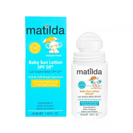 ماتیلدا لوسیون ضد آفتاب کودک +50ML SPF50