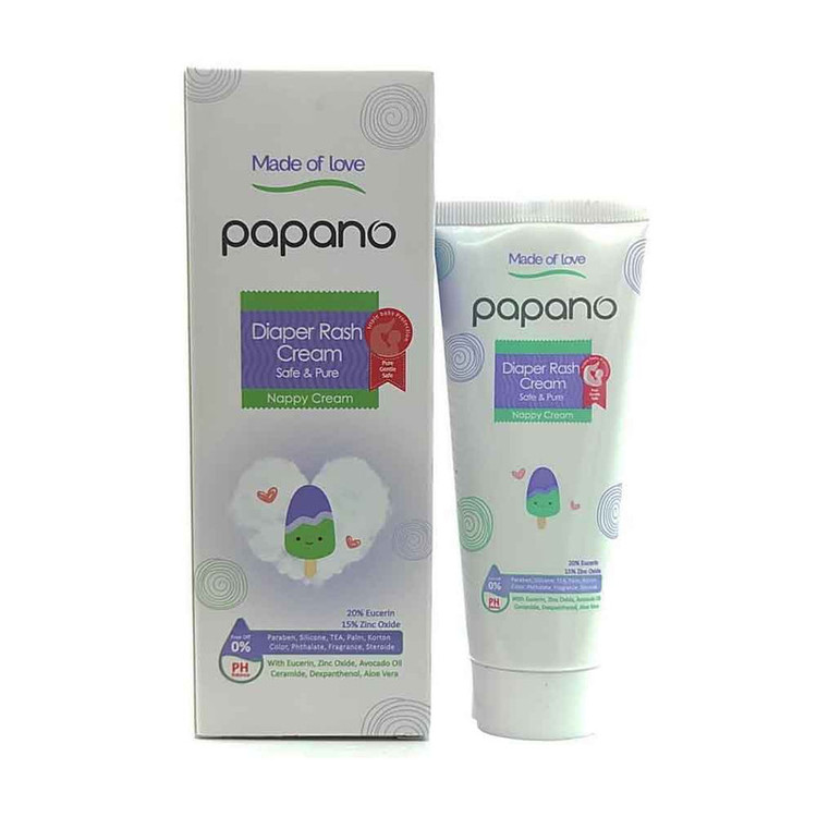 پاپانو کرم سوختگی پای کودک 75ML