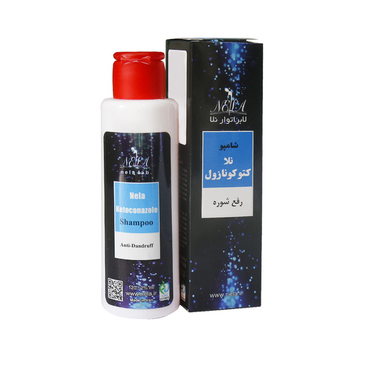 نلا شامپو ضد شوره کتوکونازول 120mL