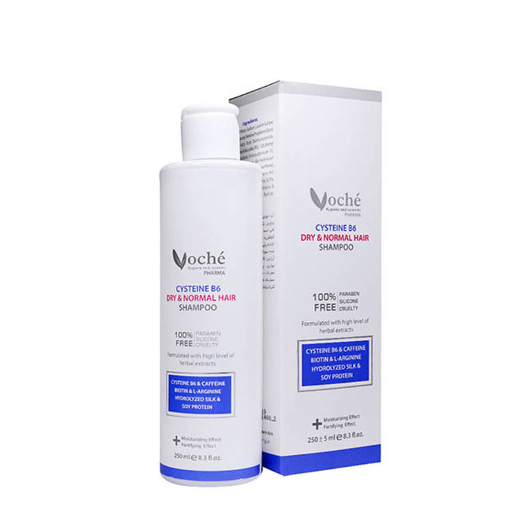 شامپو تقویت کننده مو حاوی سیستین و ویتامین B۶ وچه مناسب موهای چرب