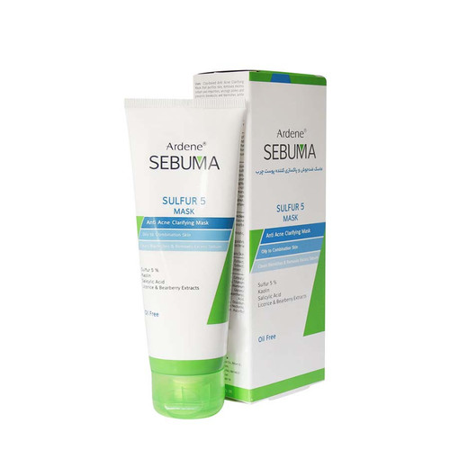 ماسک ضد جوش و پاکسازی کننده پوست چرب سبوما آردن