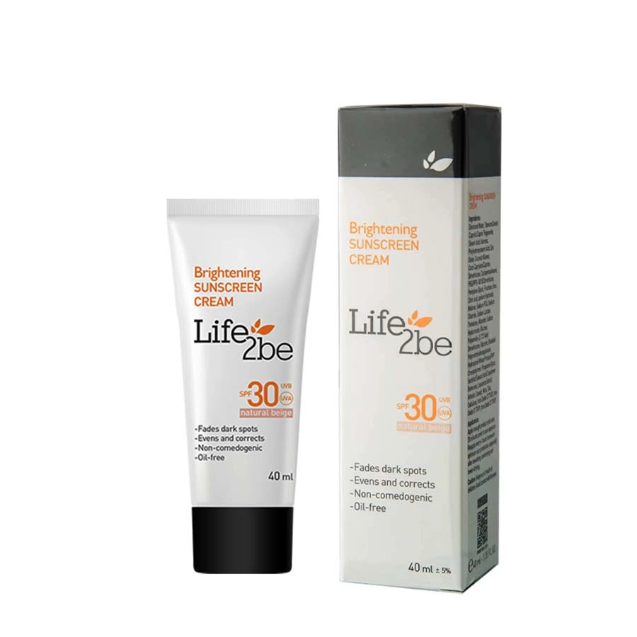 کرم ضدآفتاب و روشن کننده SPF30 لایف توبی
