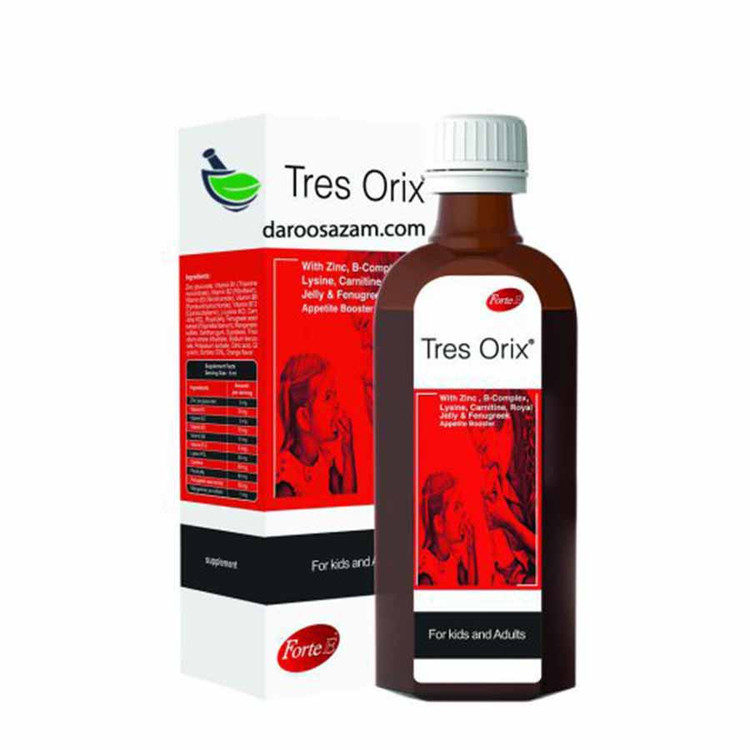 شربت ترس اوریکس فورت ای سمر طب درمان