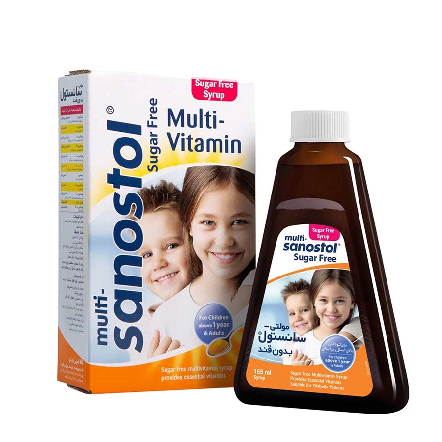 شربت مولتی سانستول بدون قند