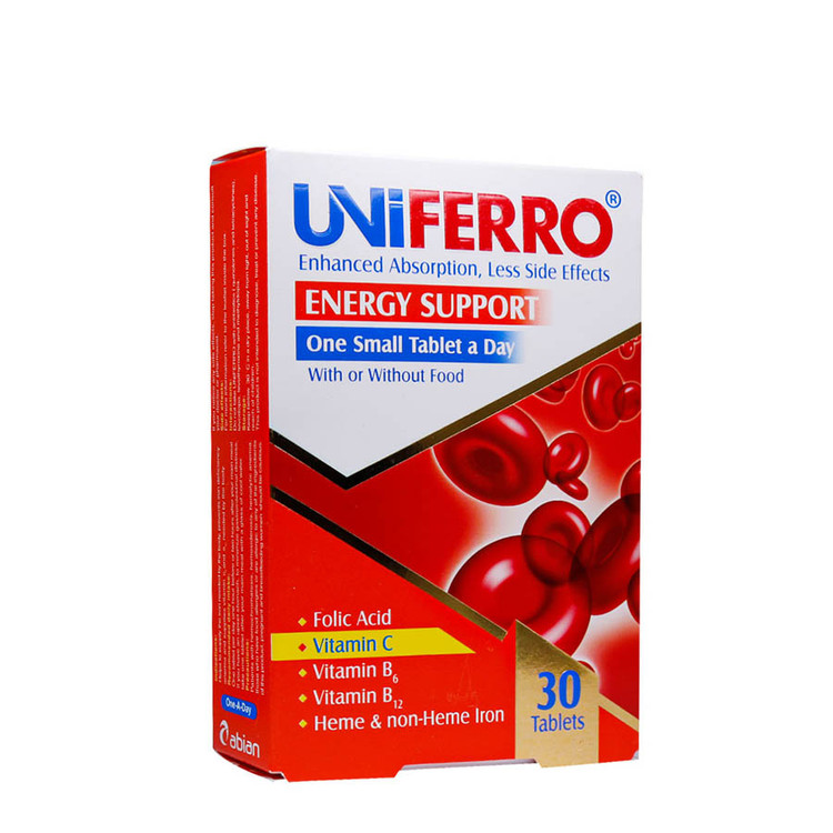 قرص یونی فرو ابیان دارو 30 عدد