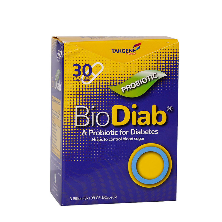 کپسول بایو دایاب تک ژن فارما 30 عدد