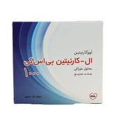 محلول خوراکی ال کارنیتین 1000 بی اس کی 10 عدد