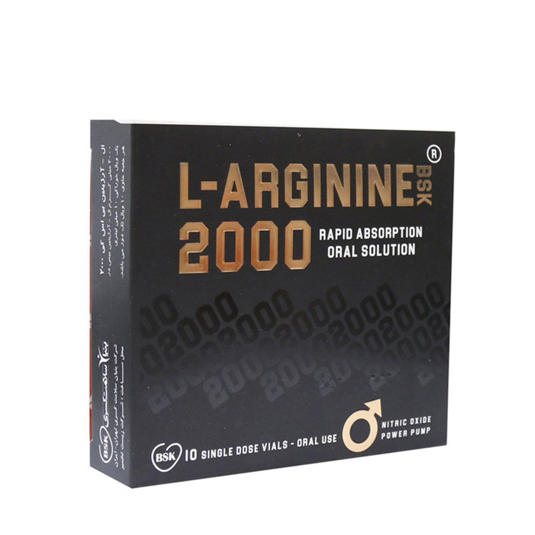 ال آرژنین ۲۰۰۰ میلی گرم بی اس کی