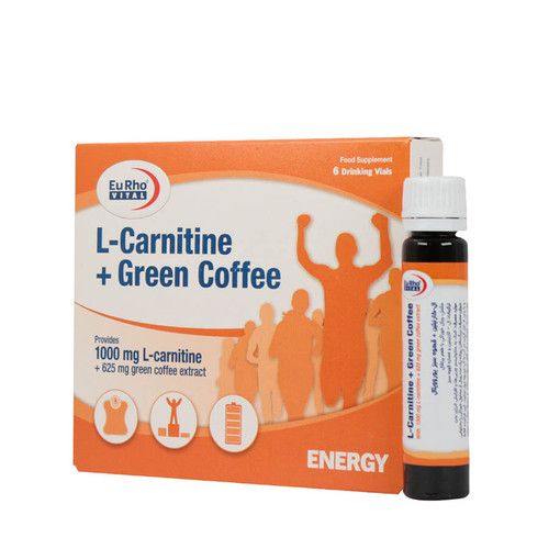 ویال ال کارنیتین و قهوه سبز یوروویتال