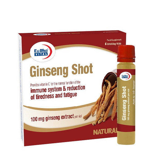 ویال خوراکی جینسینگ شات یوروویتال