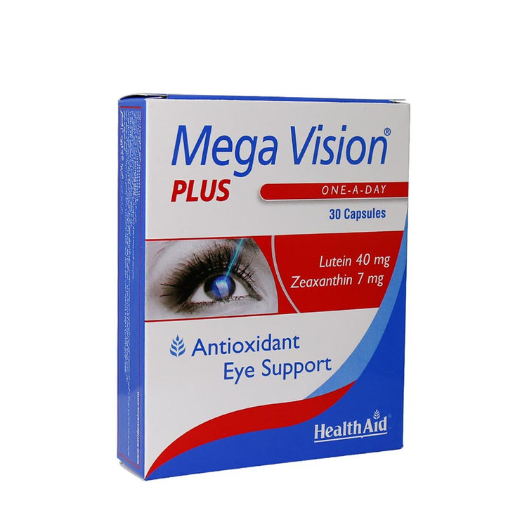 کپسول مگا ویژن پلاس هلث اید 30 عدد
