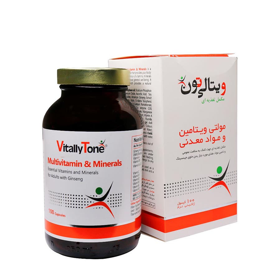 کپسول ژلاتینی نرم مولتی ویتامین و مینرال ویتالی تون