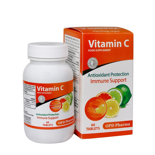 قرص ویتامین سی او پی دی فارما 60 عدد