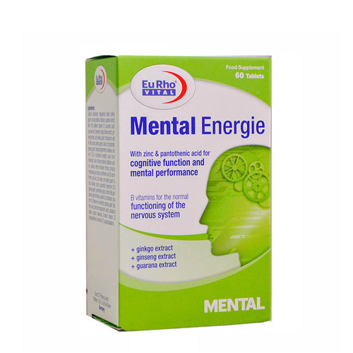 قرص منتال انرژی یوروویتال 60 عدد