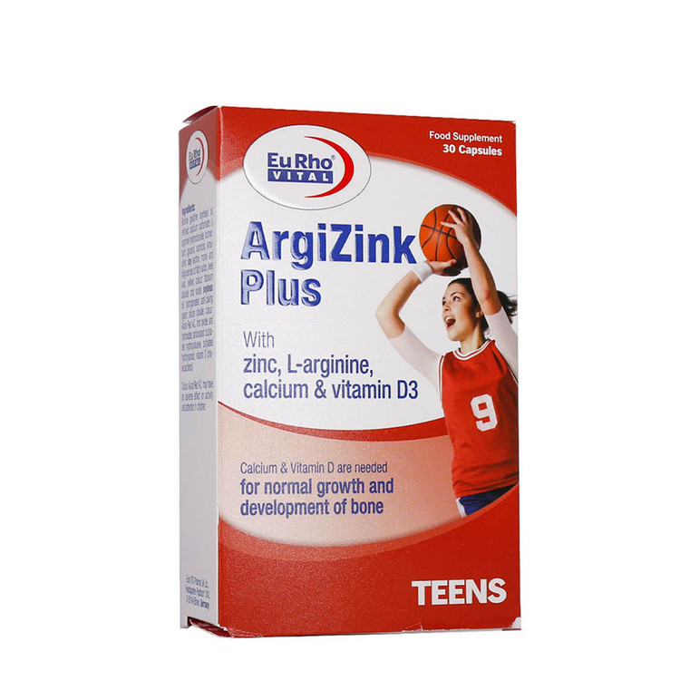 کپسول آرژی زینک پلاس یوروویتال 30 عدد
