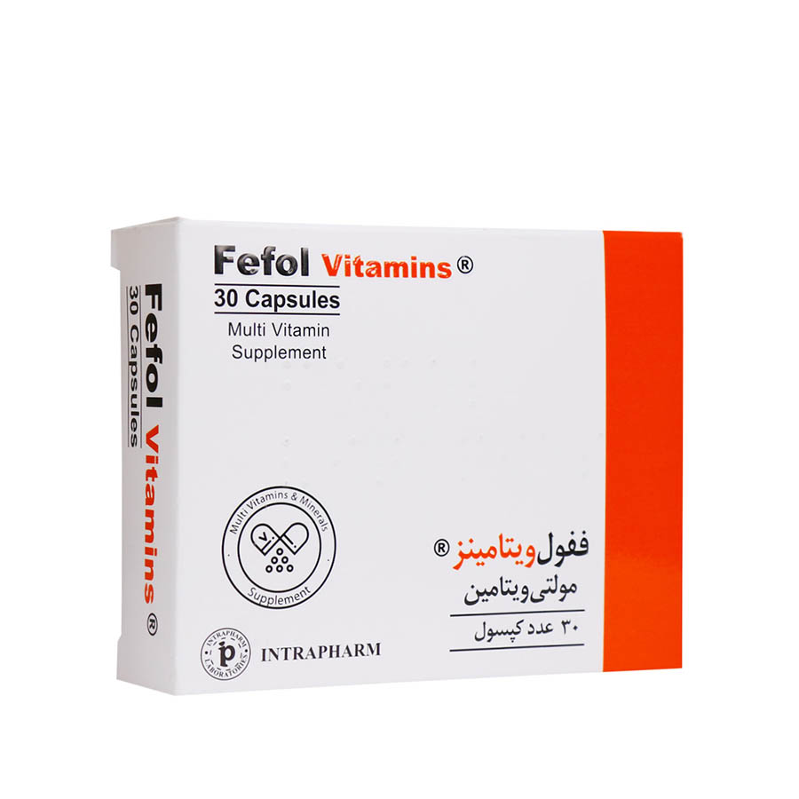 کپسول ففول ویتامینز اینترافارم 30 عدد