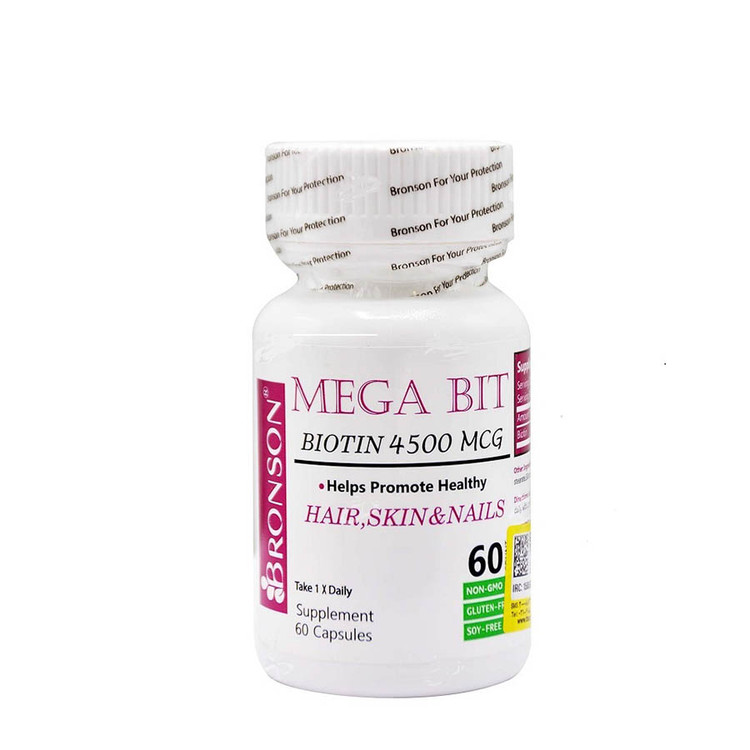 قرص مگابیت 4500 میکروگرم برونسون 60 عدد