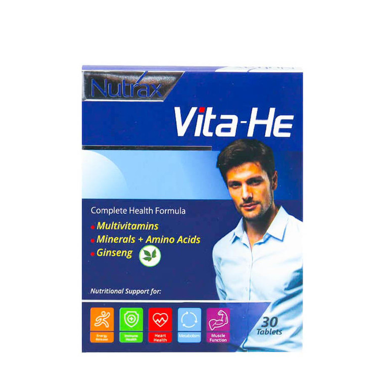قرص مولتی ویتامین و مینرال ویتا هی نوتراکس 30 عدد