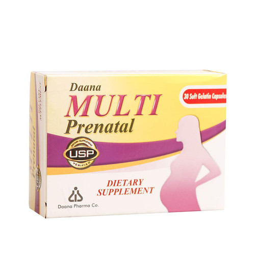 کپسول سافت ژل مولتی پریناتال دانا 30 عدد