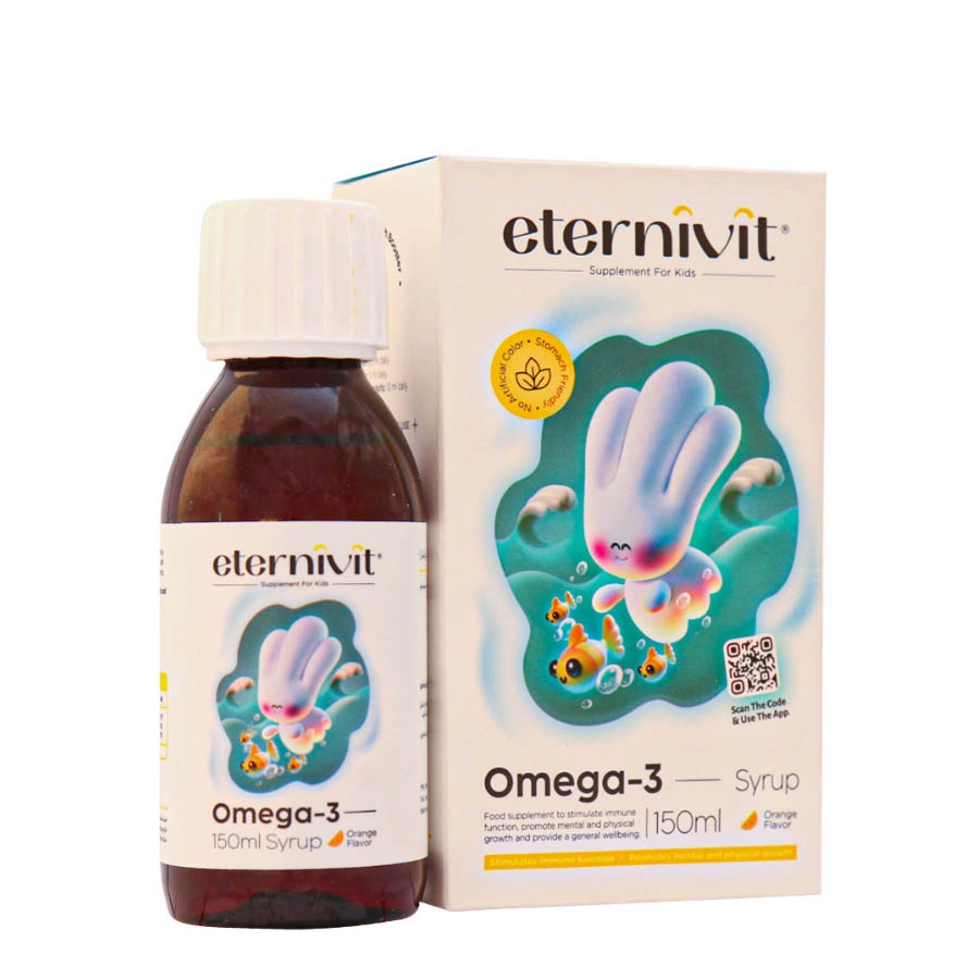 شربت امگا 3 اترنیویت 150 میلی لیتر