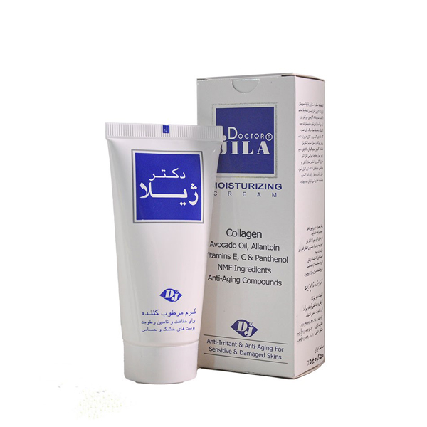 کرم مرطوب کننده دکتر ژیلا حاوی کلاژن