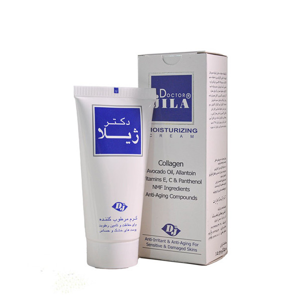 کرم مرطوب کننده دکتر ژیلا حاوی کلاژن