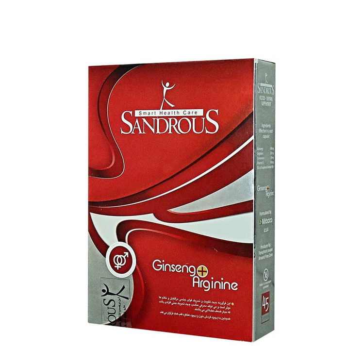 کپسول جینسینگ + آرژنین سندروس 45 عدد