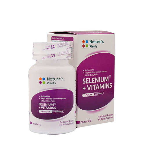 کپسول سلنیوم و ویتامینز نیچرز پلنتی 60 عدد